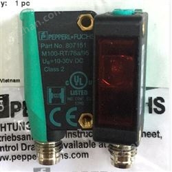 M100/MV100-RT/76B/102/115倍加福对射型光电传感器操作简单