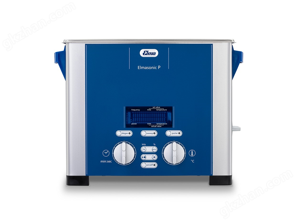 Elma P70H 清洗机可直观调节超声波设备功能