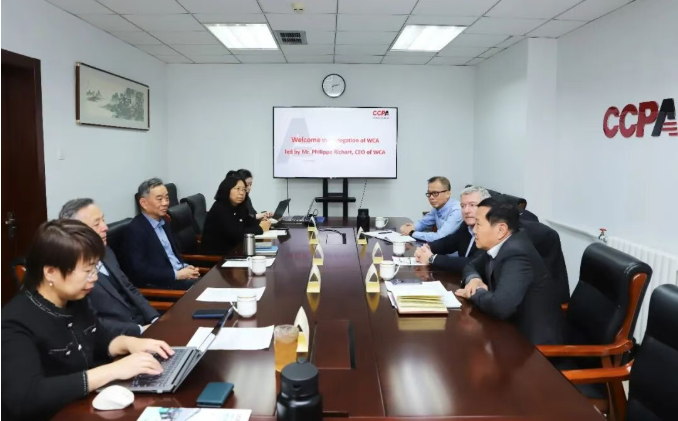 世界水泥協會首席執行官Philippe Richart一行到訪中國混凝土與水泥制品協會