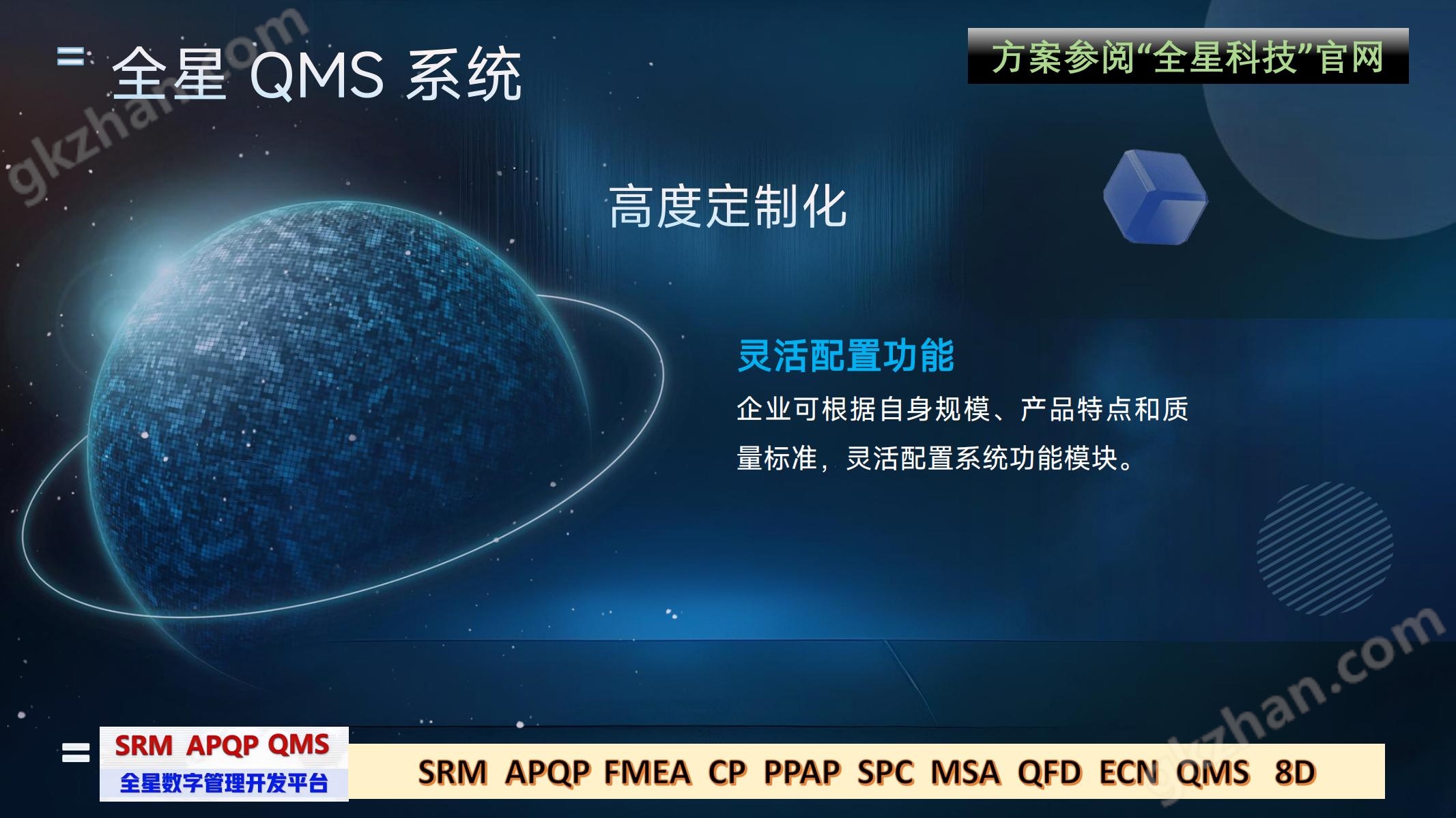 全星质量管理系统QMS软件系统