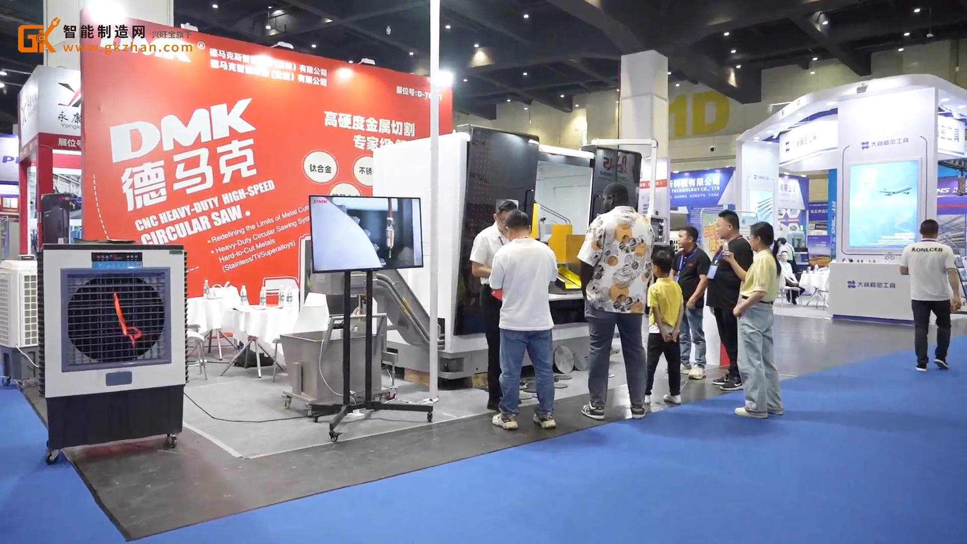 為用戶提供一站式鋸切解決方案！德馬克攜不銹鋼圓鋸機等產品精彩亮相鄭州工博會