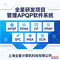 全星研發(fā)管理 APQP 軟件系統(tǒng)