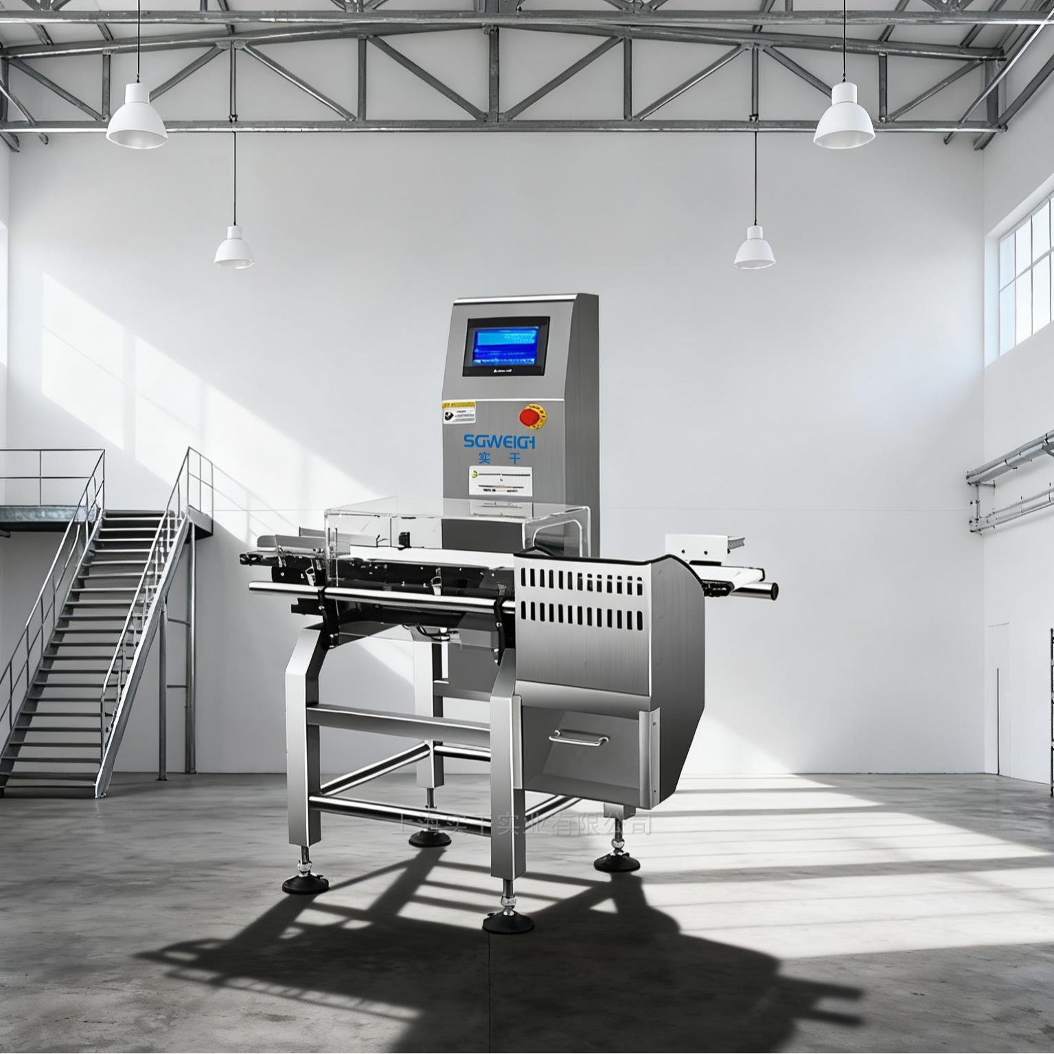 在線檢重秤 0.01g分度值+120件/分鐘!SG-100檢重秤破解微小重量檢測“快準兩難