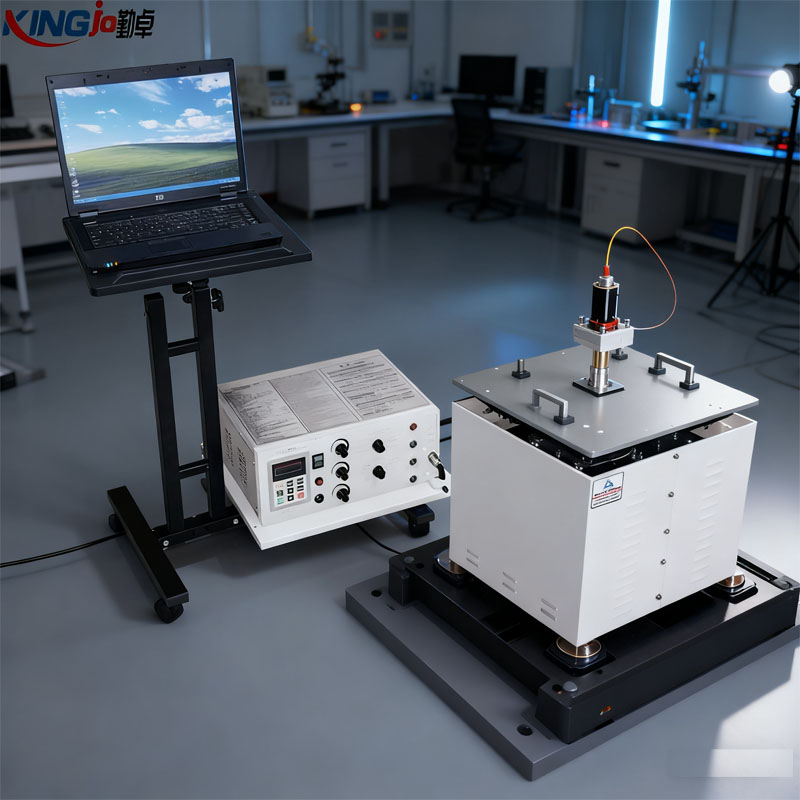 勤卓振动台光纤传感器设置