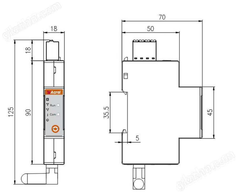 家用阳台光伏系统:ADL200W防逆流智能电表