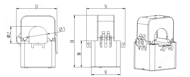 ADW600多回路導軌式物聯(lián)網(wǎng)表wifi通訊
