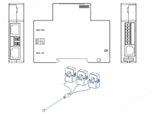 ADW600多回路導軌式物聯(lián)網(wǎng)表wifi通訊